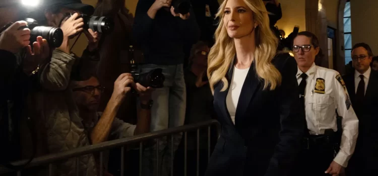 Ivanka Trump subió al estrado como testigo en juicio Donald Trump