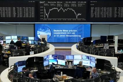 Bolsas europeas suben a máximos históricos tras el acuerdo de minerales entre EEUU y Ucrania