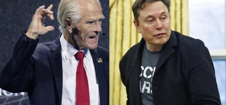 Elon Musk llama «imbécil» a Peter Navarro, asesor económico de Donald Trump