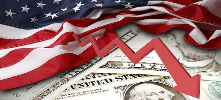 La economía de Estados Unidos se contrajo 0.3% en el primer informe del PIB