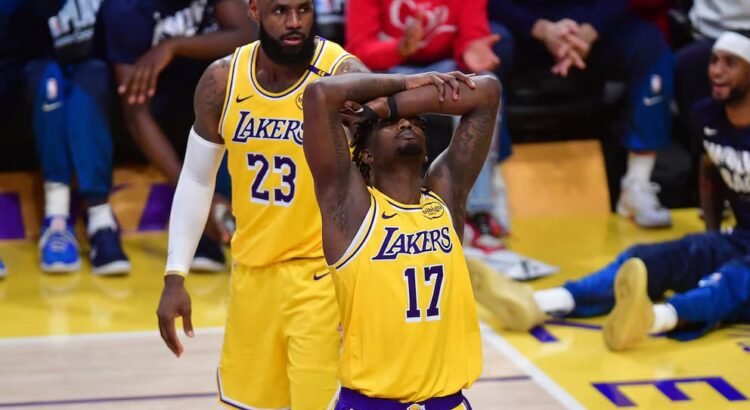 Los Lakers de LeBron James y Luka Doncic quedaron eliminados de los Playoffs de la NBA
