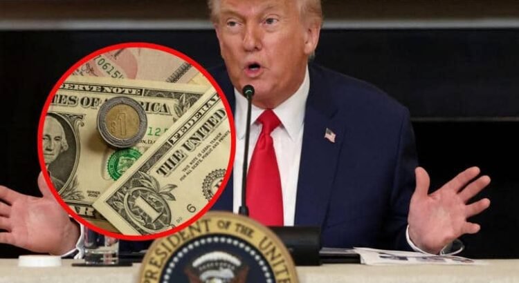 Precio del dólar cae ante el peso mexicano