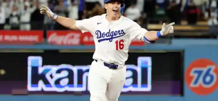 Will Smith conecta el jonrón ganador para los Dodgers Will Smith conecta el jonrón ganador para los Dodgers
