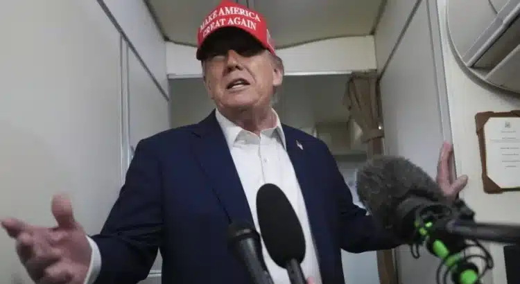 El presidente Trump dice que planea visitar Texas devastado por las inundaciones el viernes