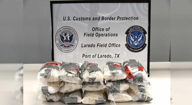 CBP incauta más de $400,000 en metanfetamina en el puerto de entrada de Laredo CBP incauta más de $400,000 en metanfetamina en el puerto de entrada de Laredo