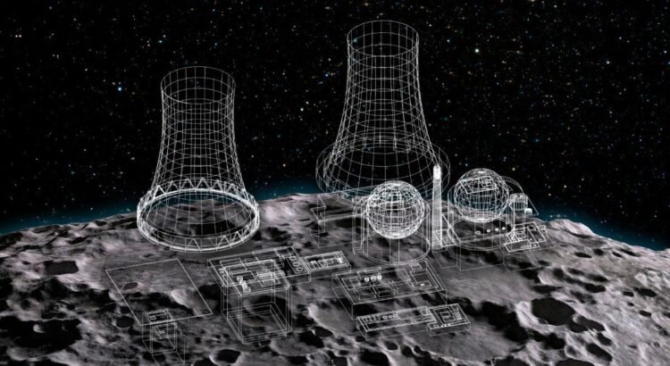 La NASA planea construir una base nuclear en la Luna como parte de su «carrera» espacial con China